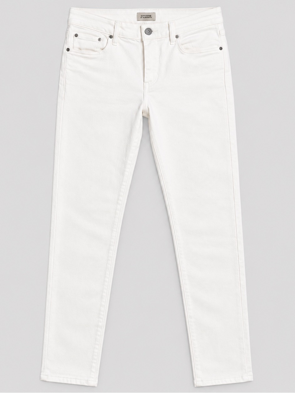 Citizens Of Humanity Rocket High Rise Skinny Jeans White Size 30